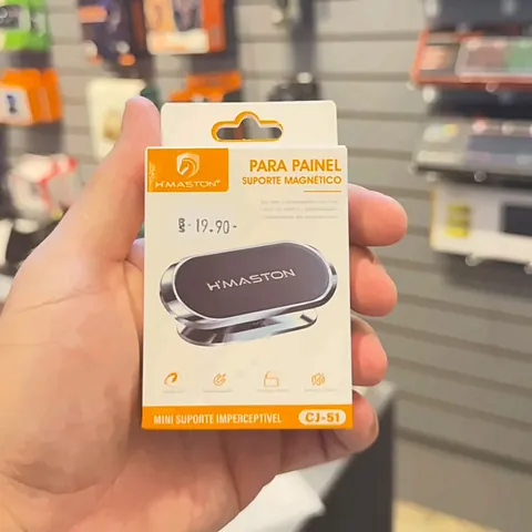 Suporte magnético de celular para painel do carro